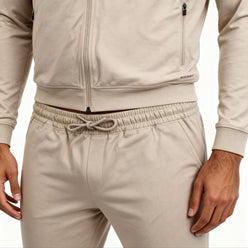 Regular Fit Solid Mid Rise Trackpants