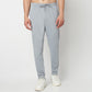 Regular Fit Solid Mid Rise Trackpants