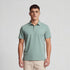Knitted Solid Air Polo T-Shirt