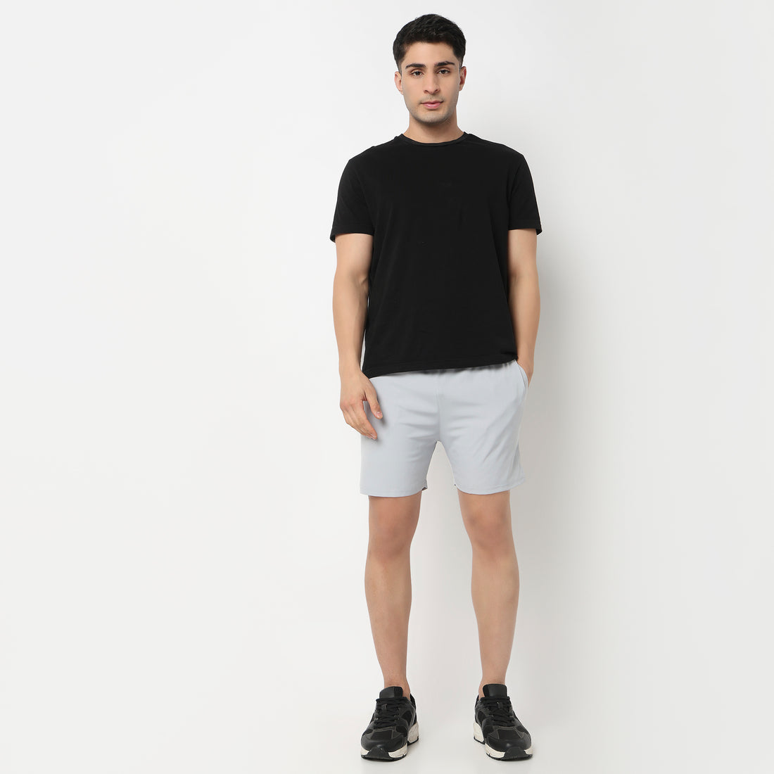 Solid Running Shorts 