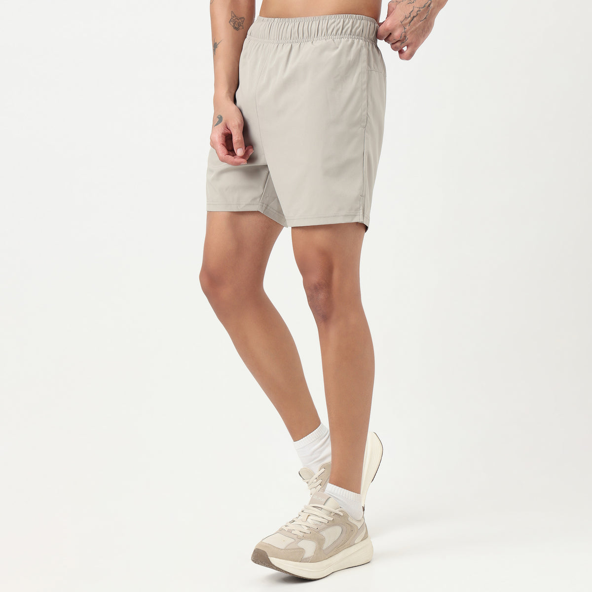 Sprinter – Airdry® – Solid Woven Mid Rise Shorts