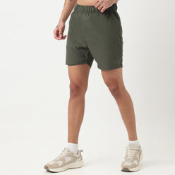 Sprinter – Airdry® – Solid Woven Mid Rise Shorts