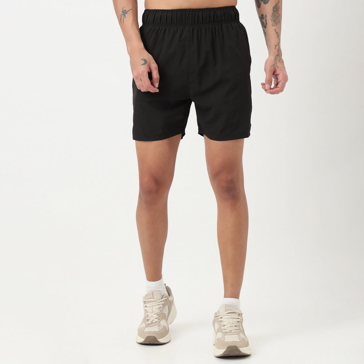 Sprinter – Airdry® – Solid Woven Mid Rise Shorts