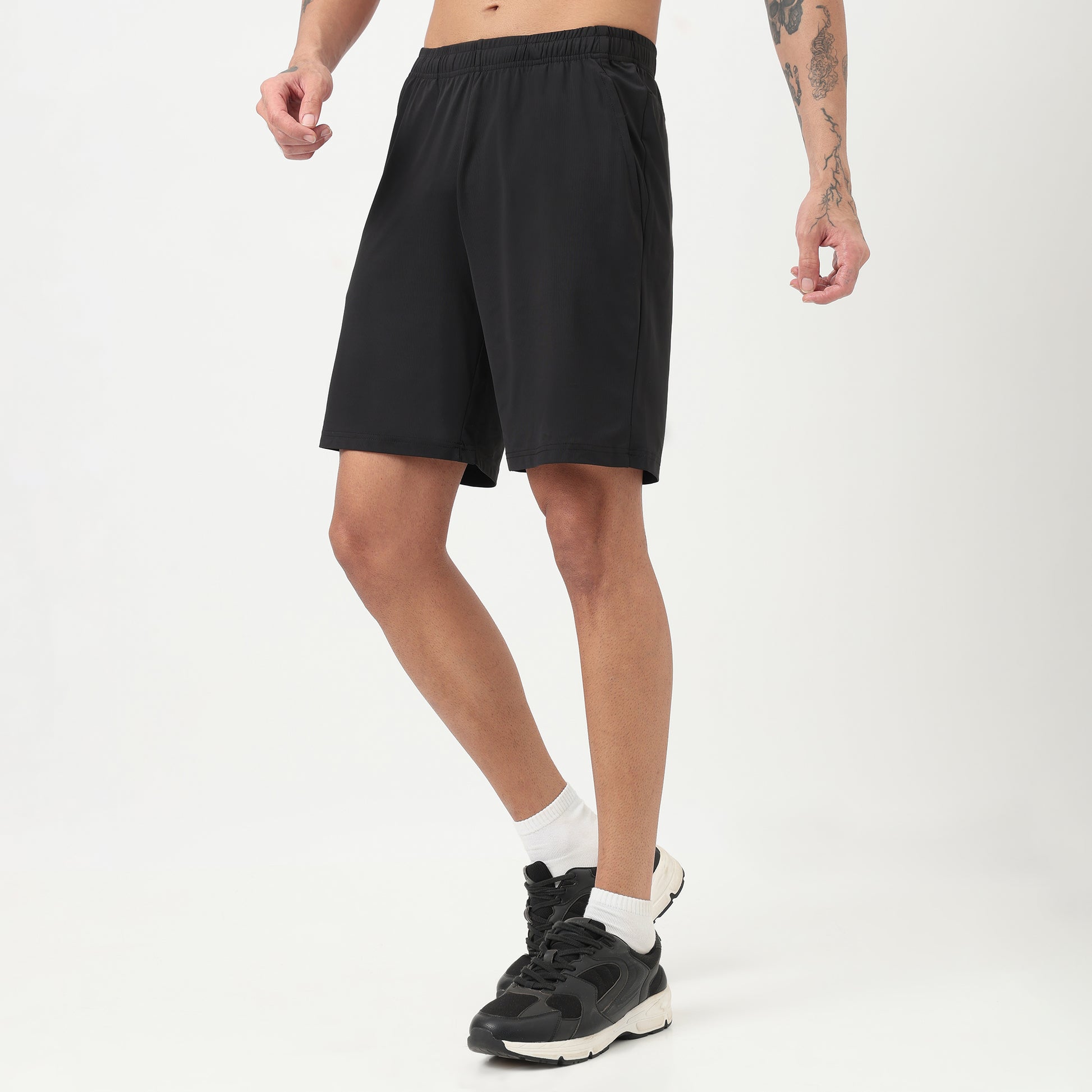 Flxshorts – Airdry® – Solid Woven Mid Rise Shorts