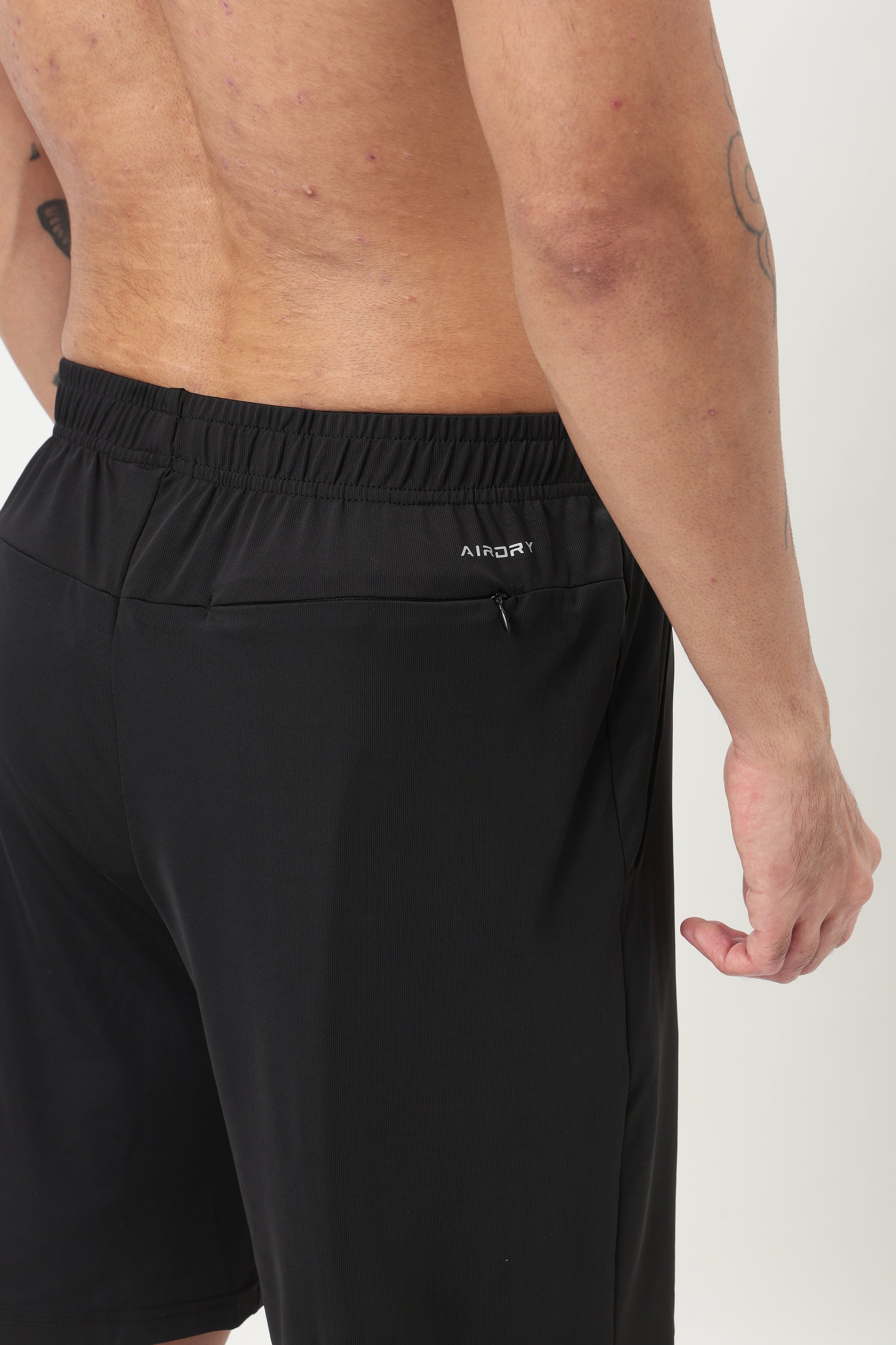 Flxshorts – Airdry® – Solid Woven Mid Rise Shorts