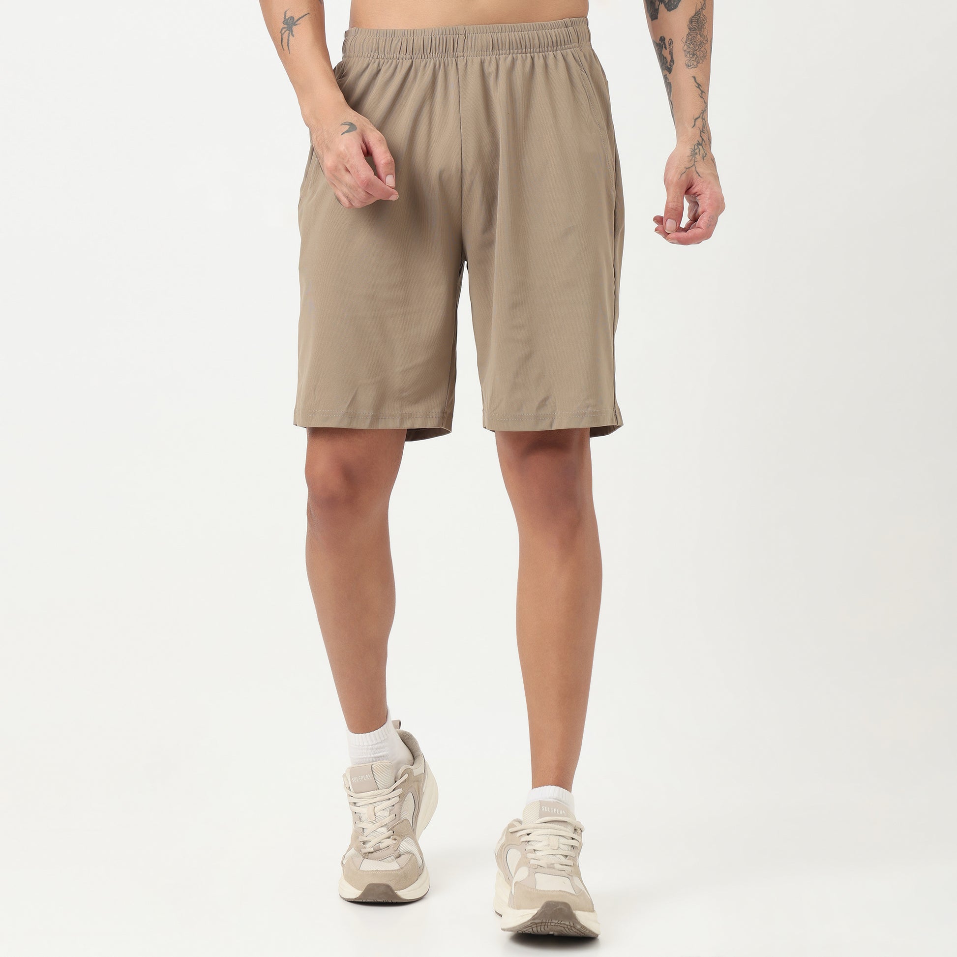 Flxshorts – Airdry® – Solid Woven Mid Rise Shorts