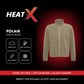 Heat-X Polair Fleece High Neck Sweatshirt - Super Soft & Superior Heat Control