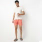 Regular Fit Printed Above Knee Mid Rise Shorts