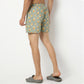 Regular Fit Printed Above Knee Mid Rise Shorts