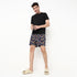 Printed Cotton Viscose Shorts
