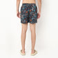 Printed Cotton Viscose Shorts