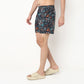Printed Cotton Viscose Shorts