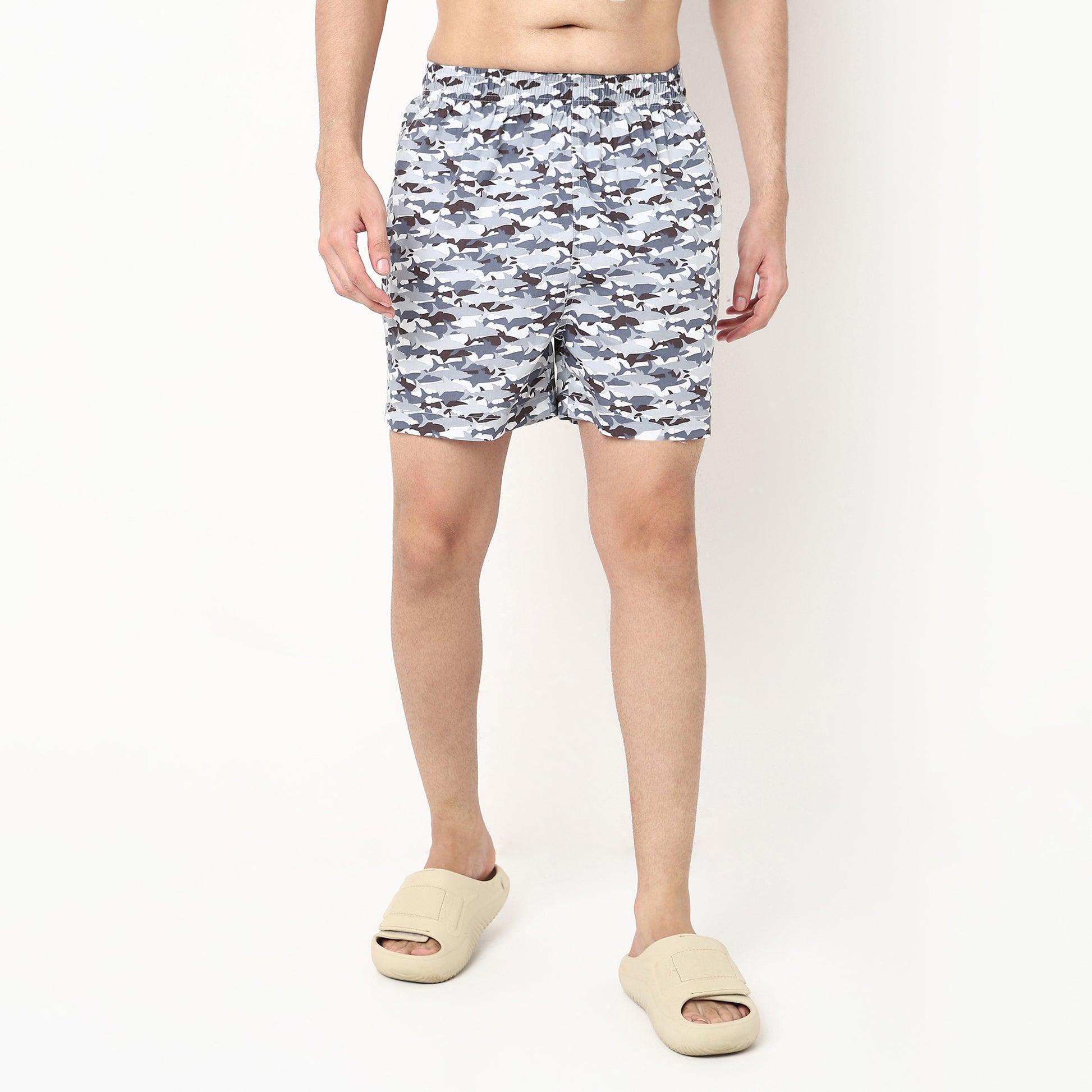 Cotton Printed Shorts
