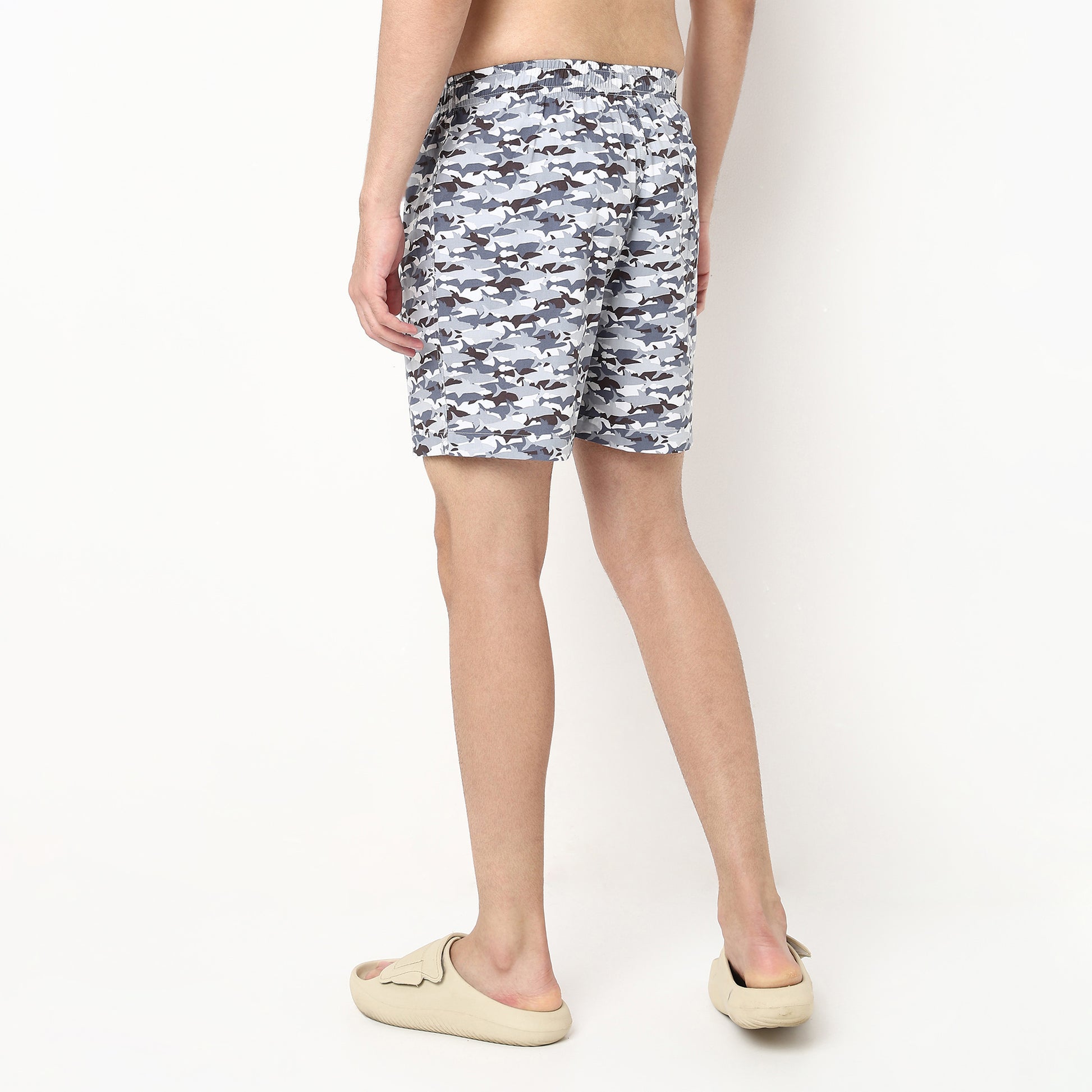 Cotton Printed Shorts