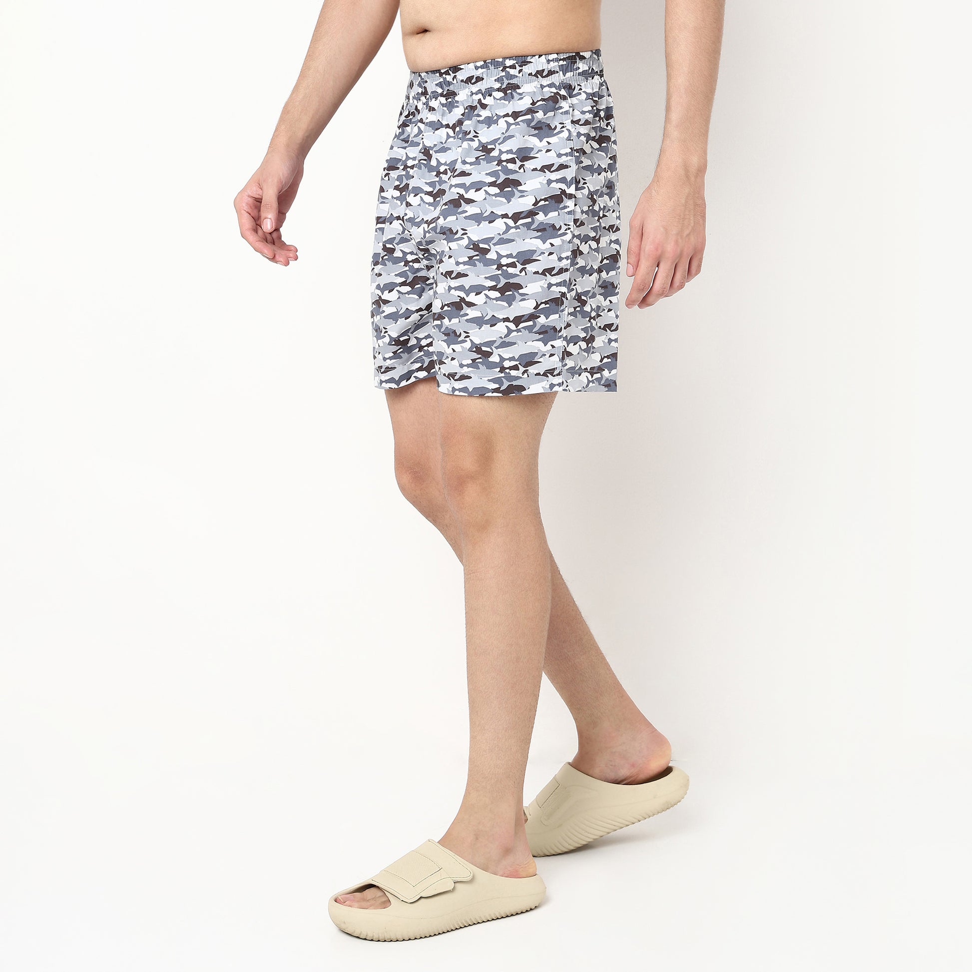 Cotton Printed Shorts
