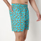 Cotton Viscose Printed Shorts