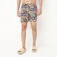 Printed Cotton Viscose Shorts