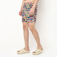 Printed Cotton Viscose Shorts