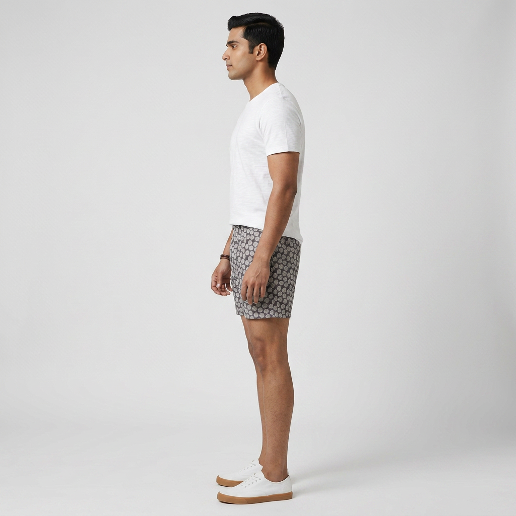 Cotton Printed Lounge Shorts