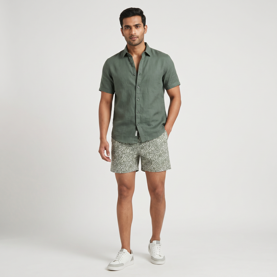 Cotton Solid Boxer Shorts
