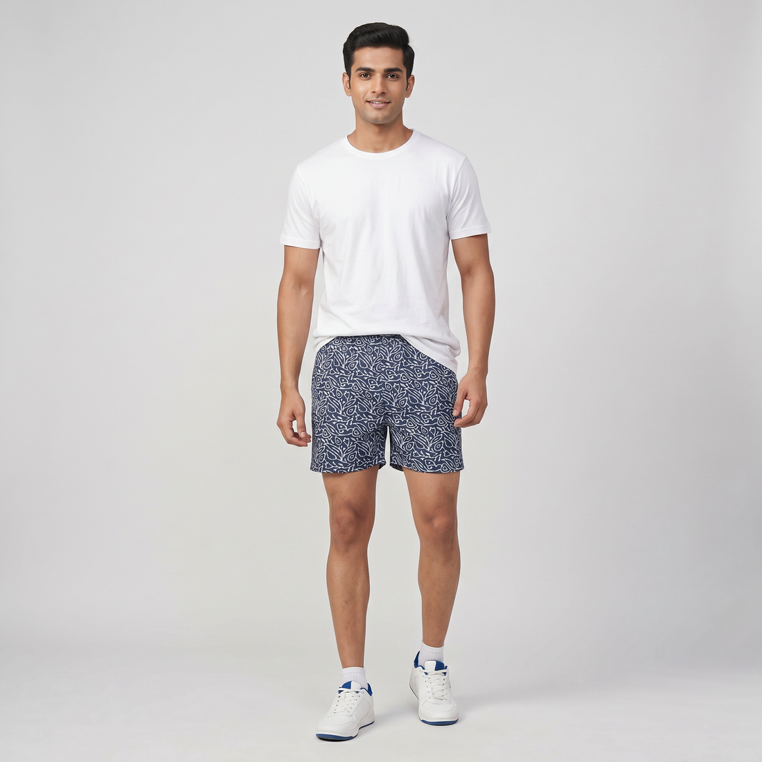 Cotton Printed Lounge Boxers Shorts