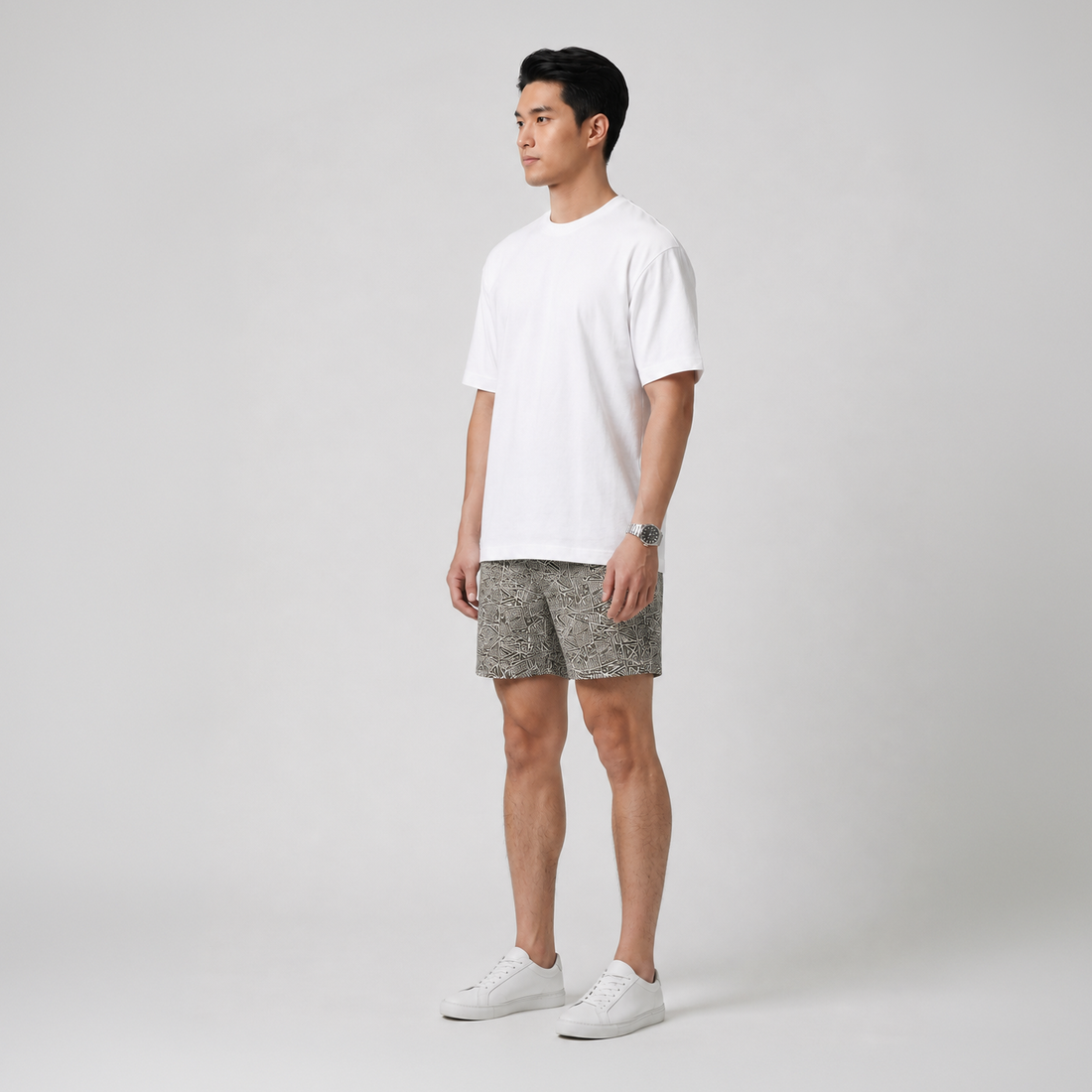 Cotton Printed Lounge Boxers Shorts