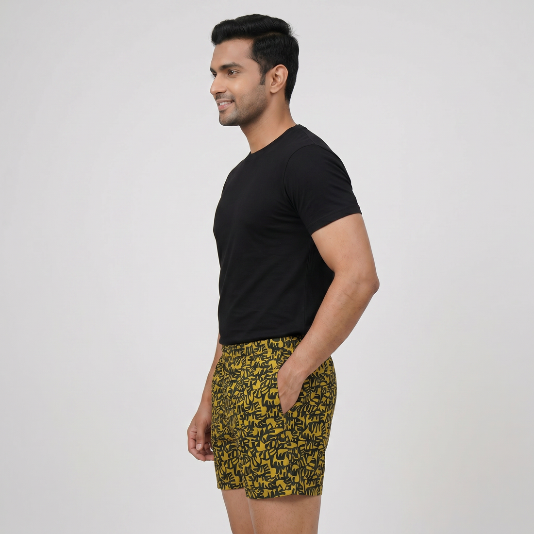 Cotton Solid Boxer Shorts