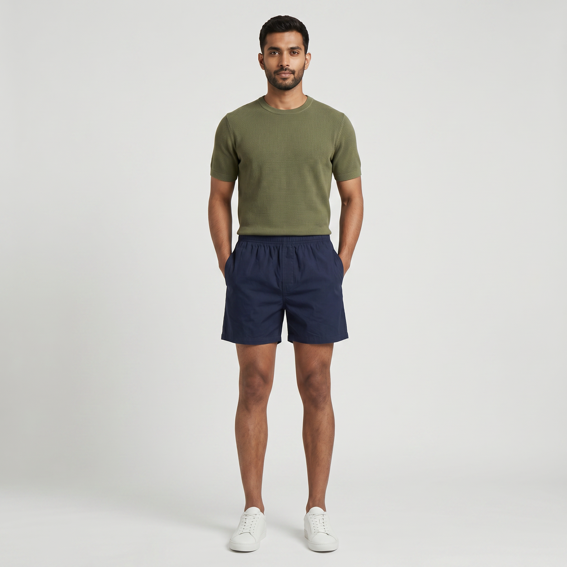 Cotton Solid Boxer Shorts
