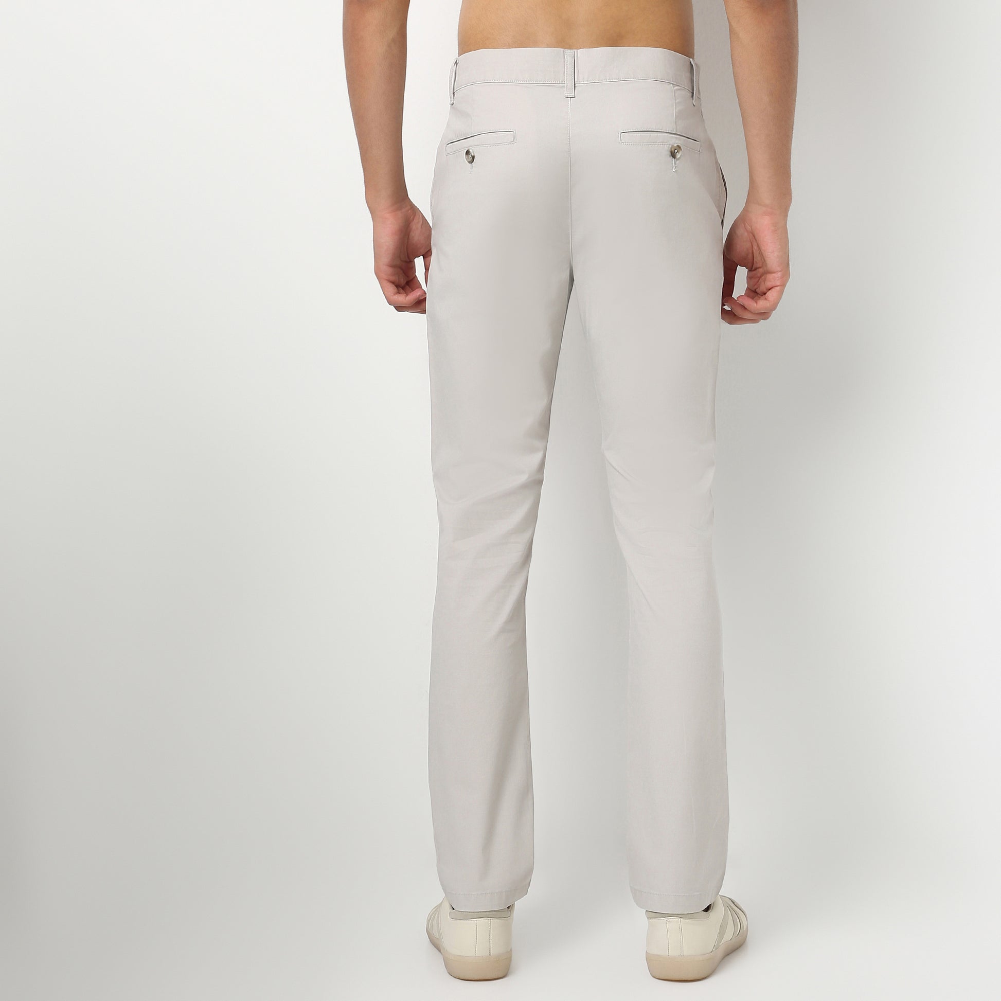 Solid Ankle Length Elemental Chinos