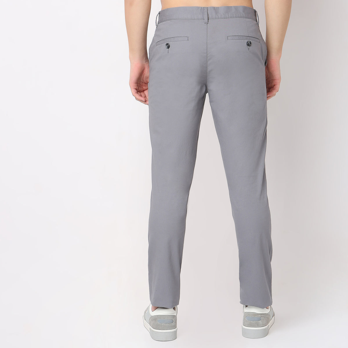 Solid Ankle Length Elemental Chinos