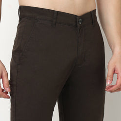 Solid Ankle Length Elemental Chinos