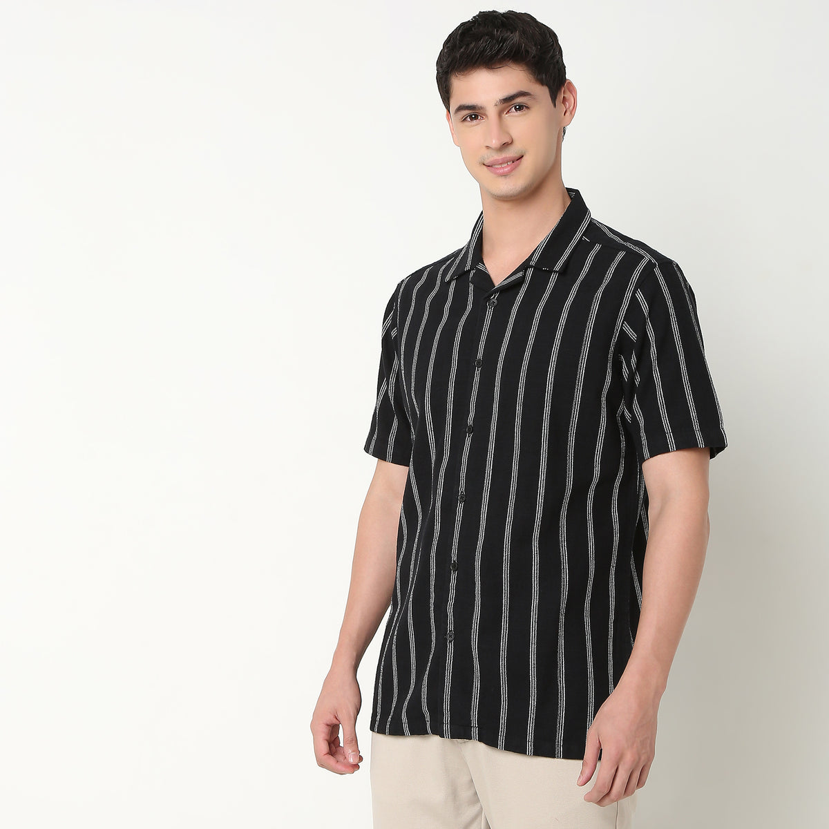 Regular Fit Striped Shirt