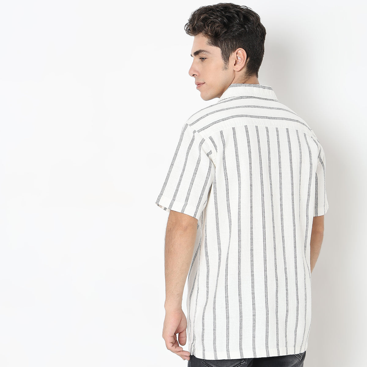 Regular Fit Striped Shirt