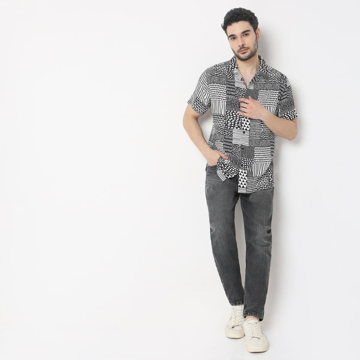 Regular Fit Printed Shirt