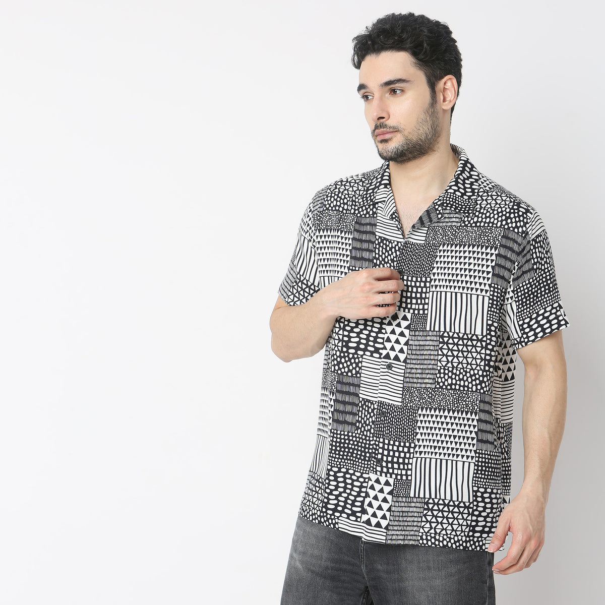 Regular Fit Printed Shirt