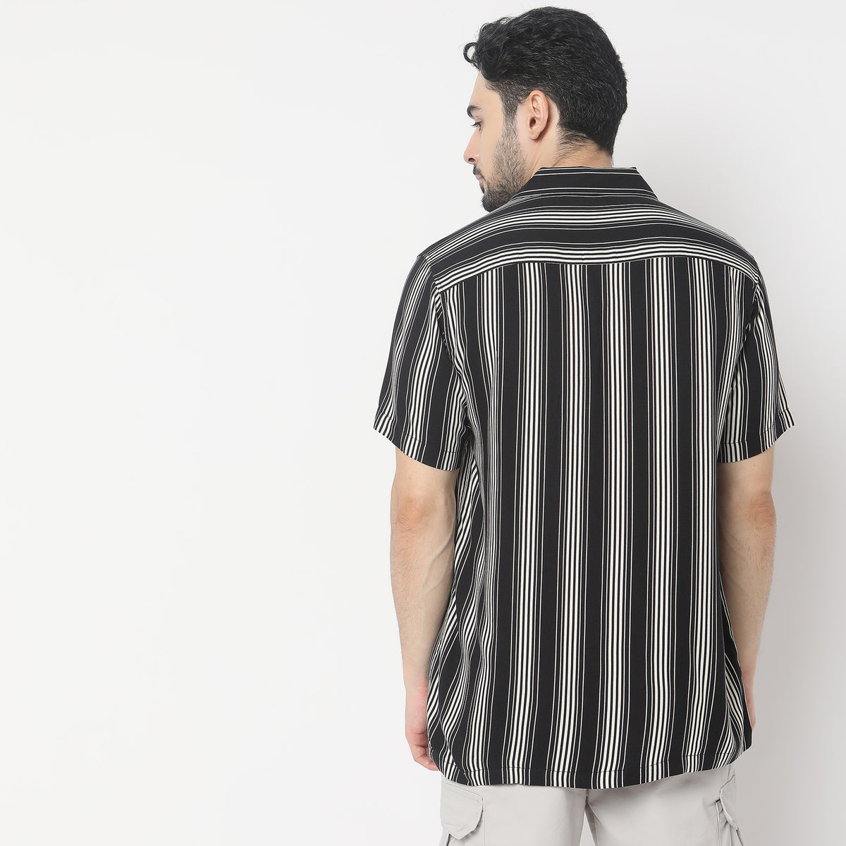 Regular Fit Striped Shirt