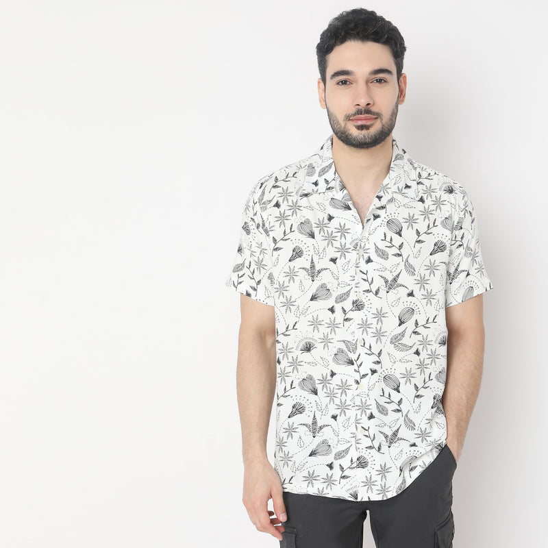 Regular Fit Printed Shirt