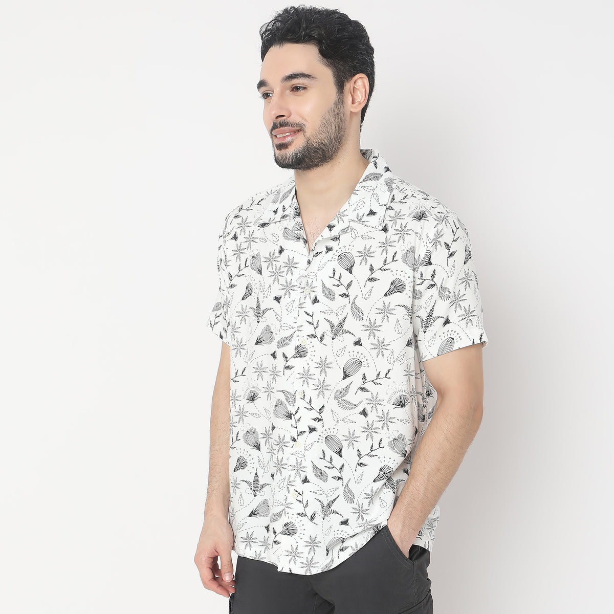 Regular Fit Printed Shirt