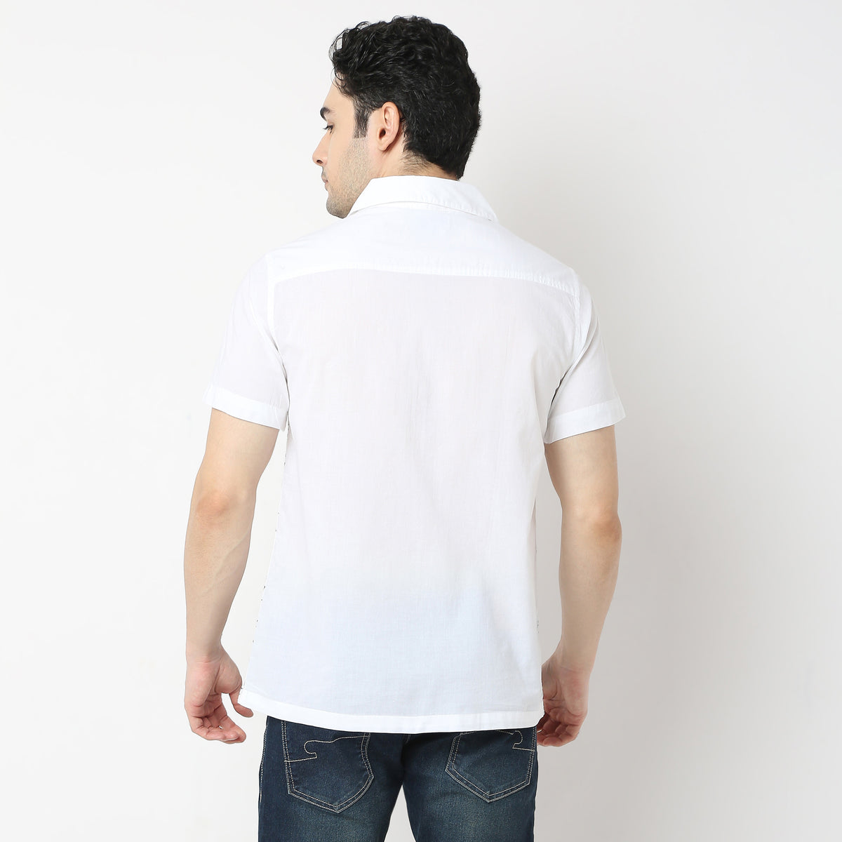 Regular Fit Embroidered Shirt