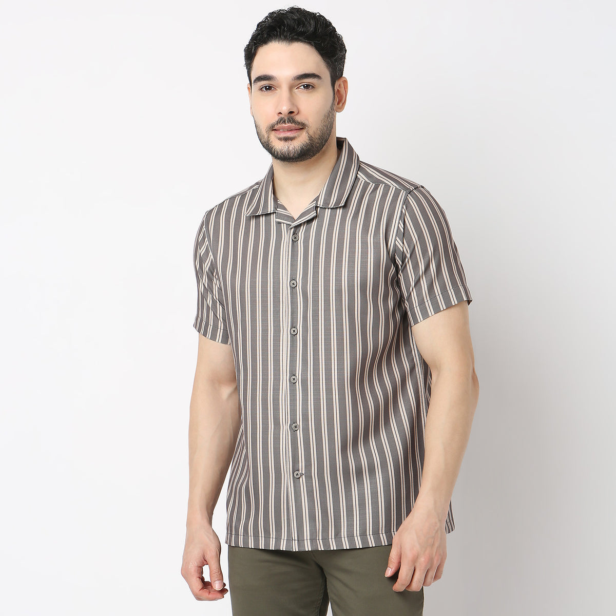 Regular Fit Printed Retreat Shirt