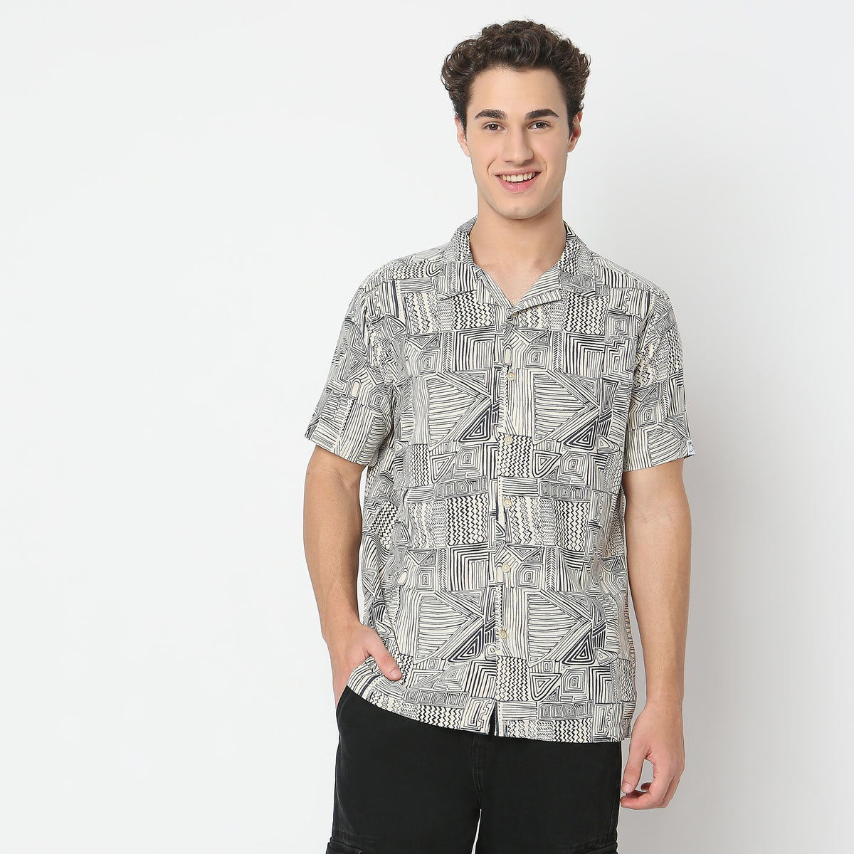 Regular Fit Printed Shirt