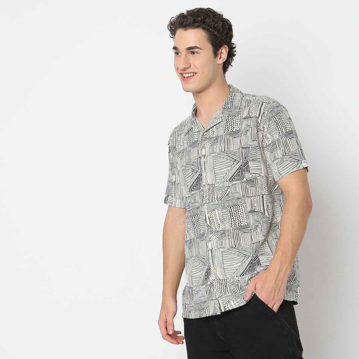 Regular Fit Printed Shirt