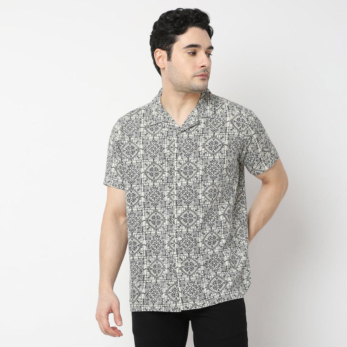 Regular Fit Printed Shirt