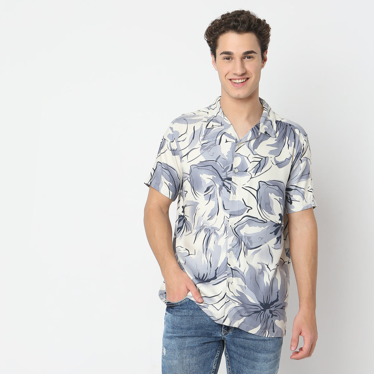 Regular Fit Printed Shirt