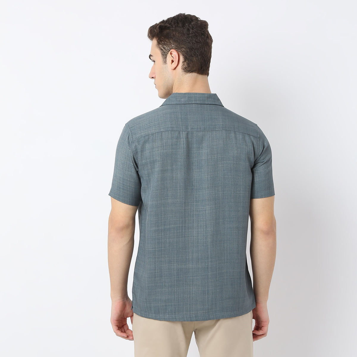 Regular Fit Camp Collar Retreat Shirt