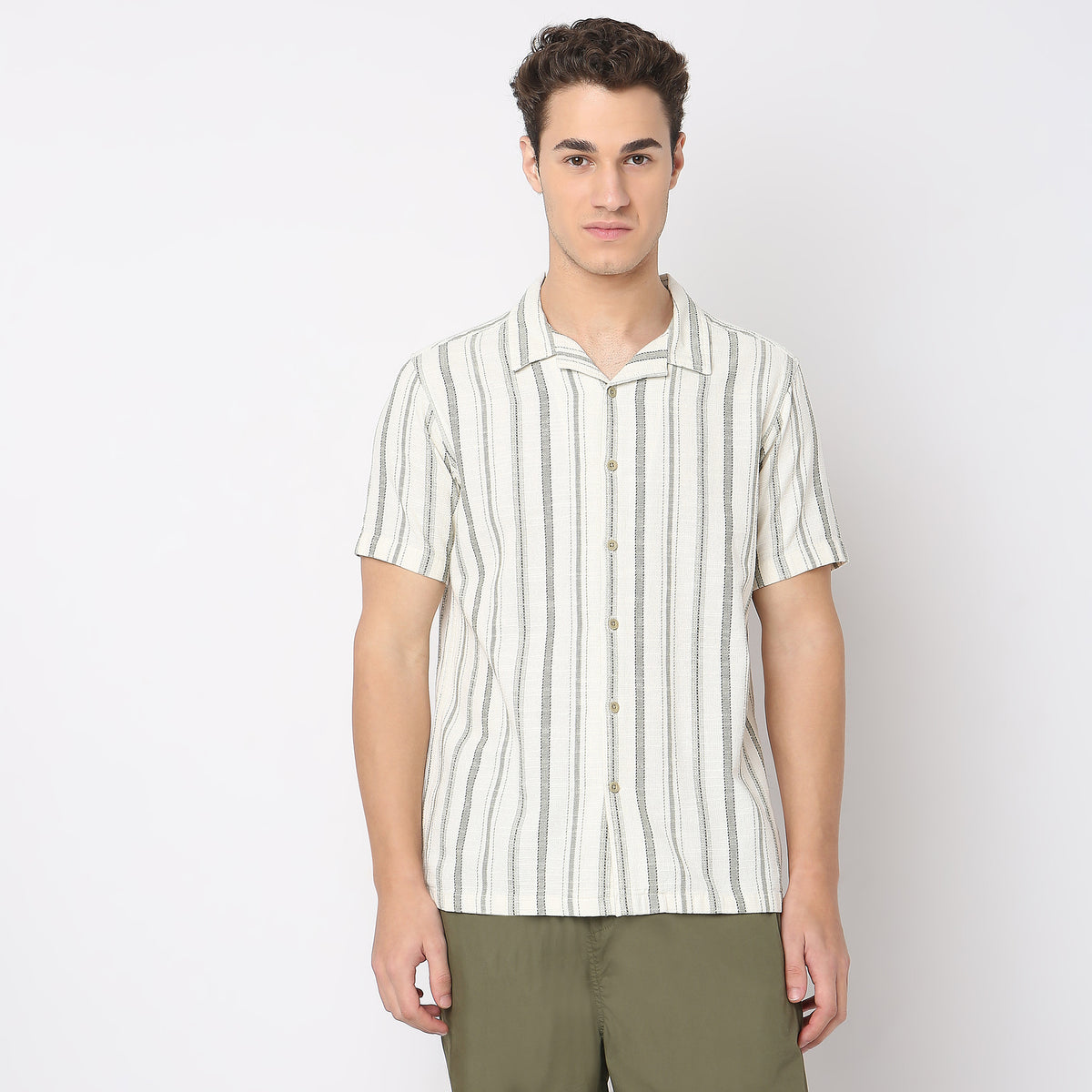 Regular Fit Striped Shirt