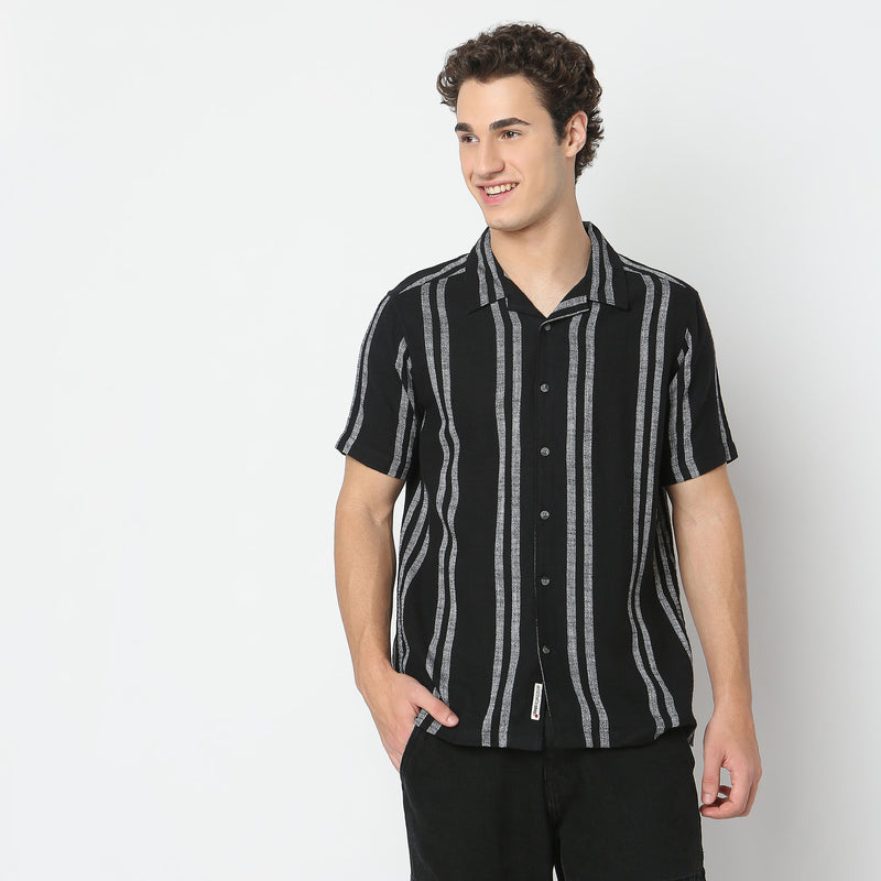 Regular Fit Striped Shirt