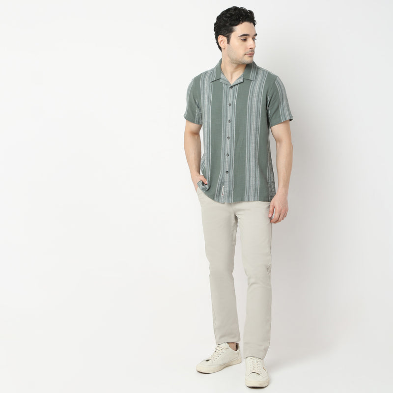 Regular Fit Striped Shirt