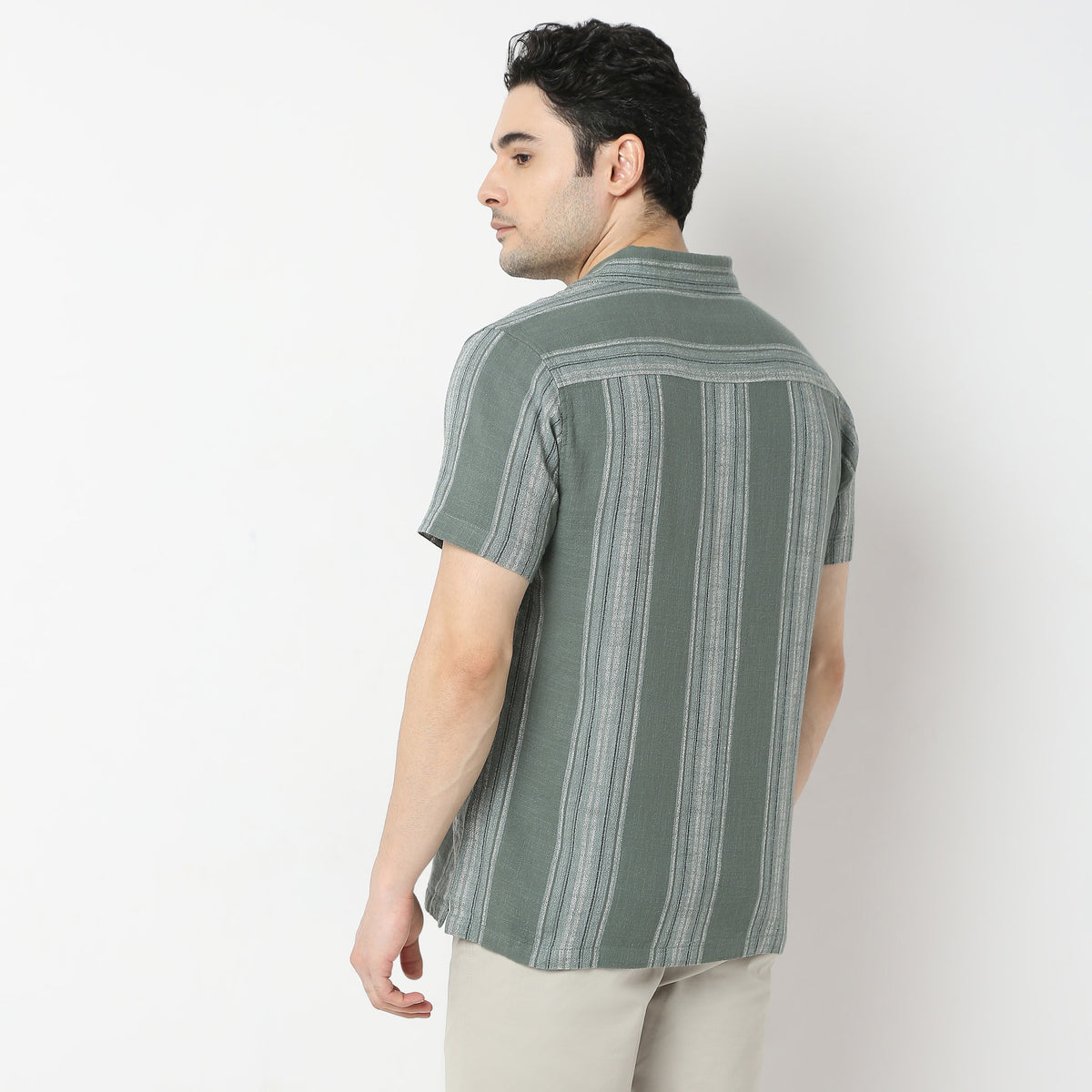 Regular Fit Striped Shirt