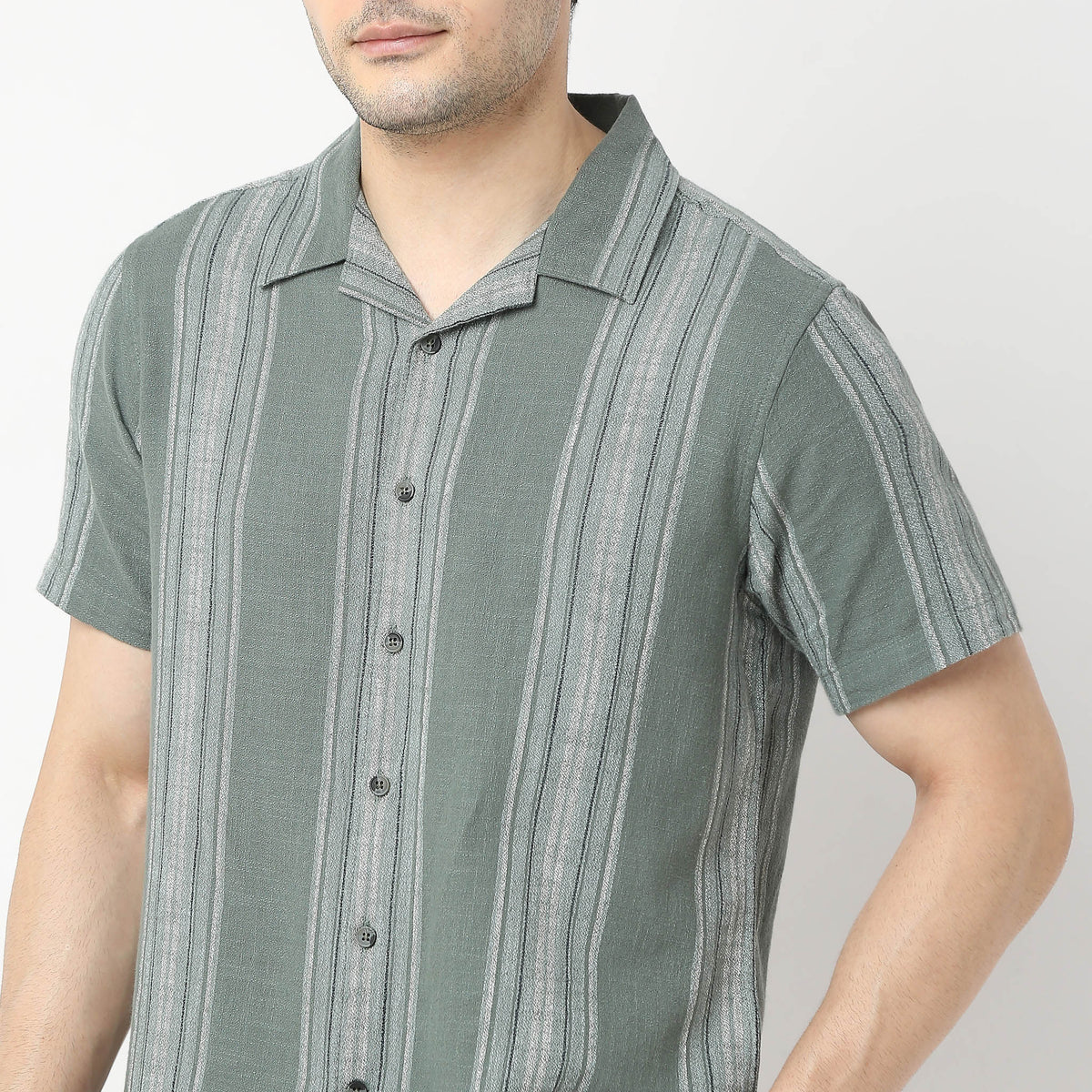 Regular Fit Striped Shirt